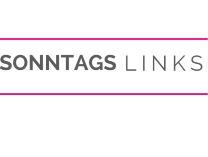 Sonntagslinks im August